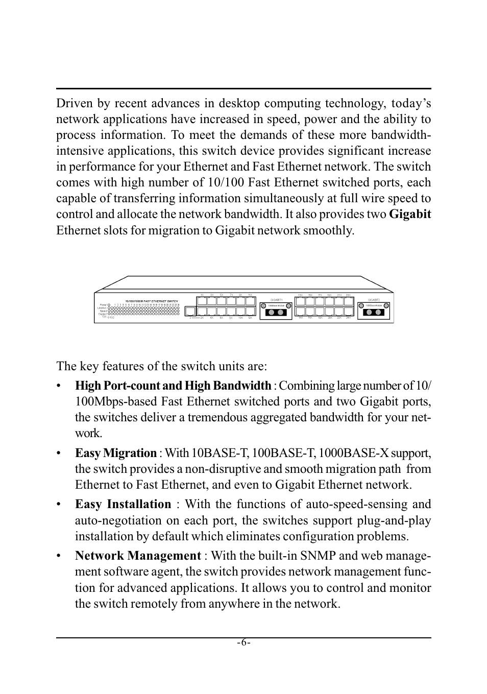 Introduction | KTI Networks KS-2240 User Manual | Page 6 / 30