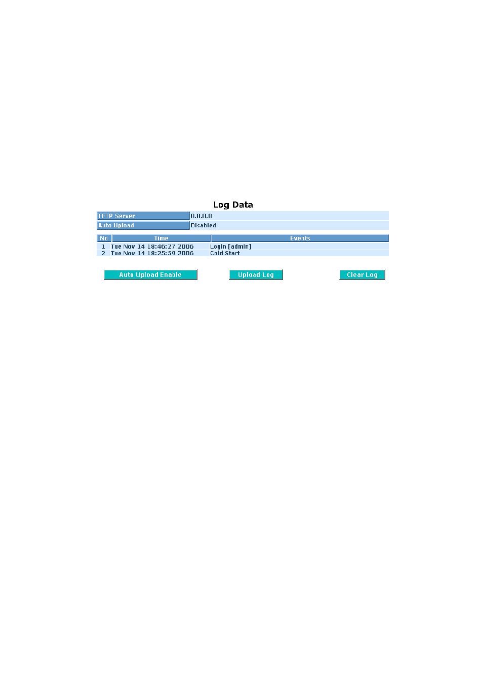 20. log | KTI Networks KS-2262 User Manual | Page 151 / 256