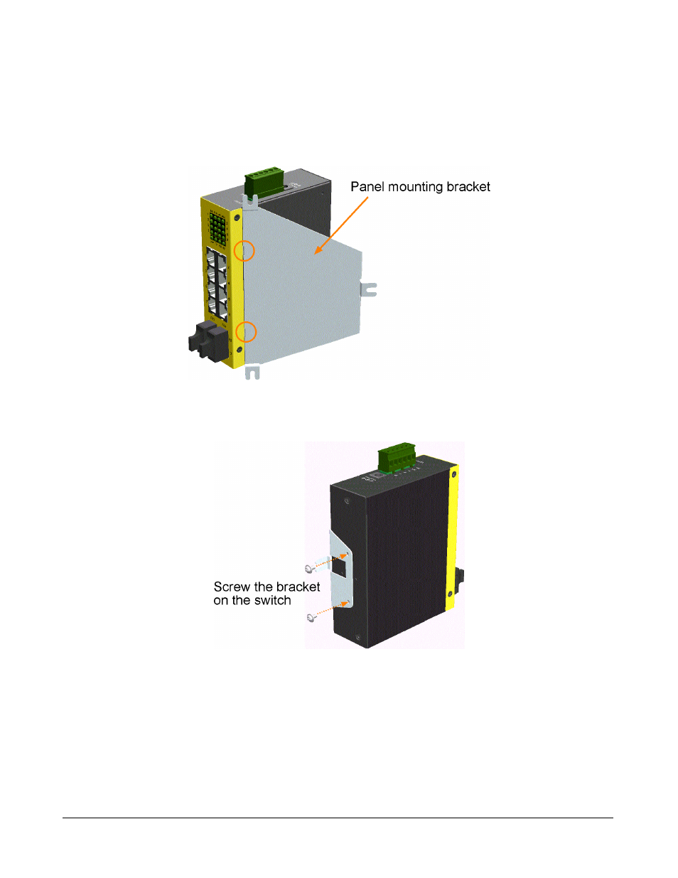 4 panel mounting | KTI Networks KSD-800M User Manual | Page 18 / 65