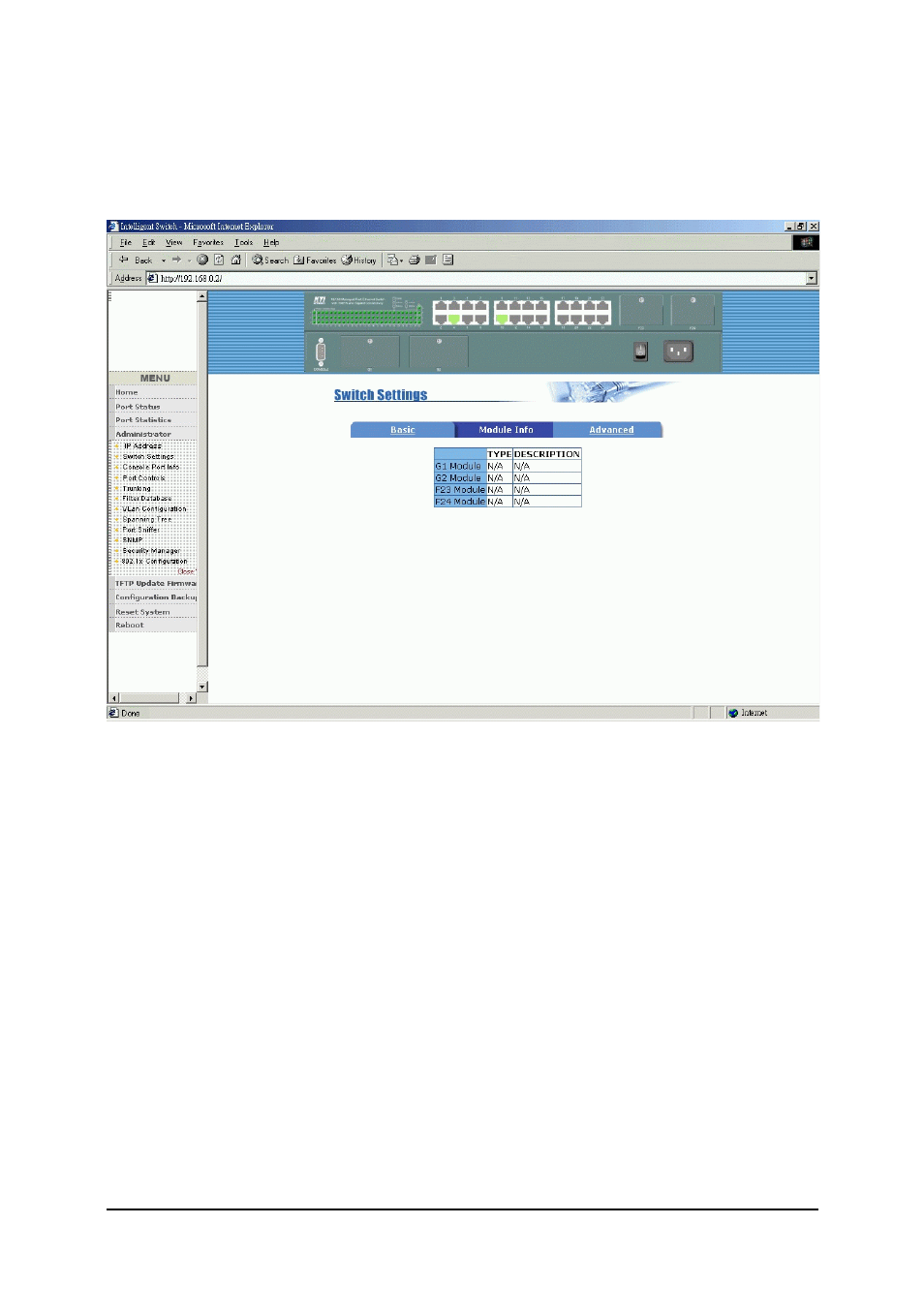 2 module info | KTI Networks KS-2260 User Manual | Page 108 / 153