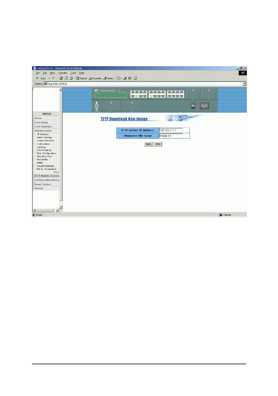 6 tftp update firmware | KTI Networks KS-2260 User Manual | Page 144 / 153