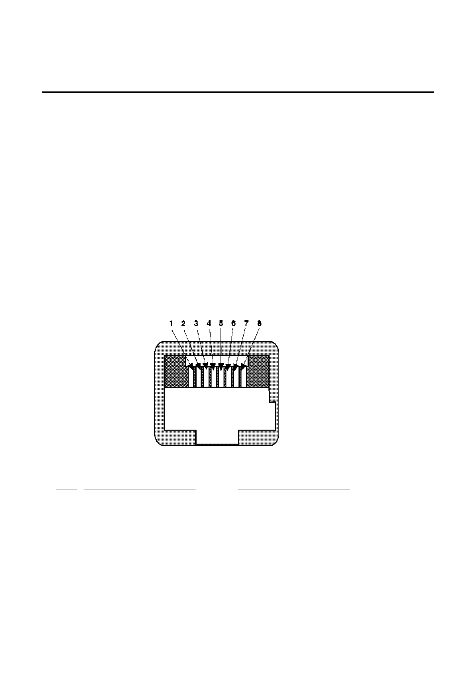 Appendix, Specifications, Rj-45 jack pin assignments | KTI Networks DH-8T User Manual | Page 15 / 16