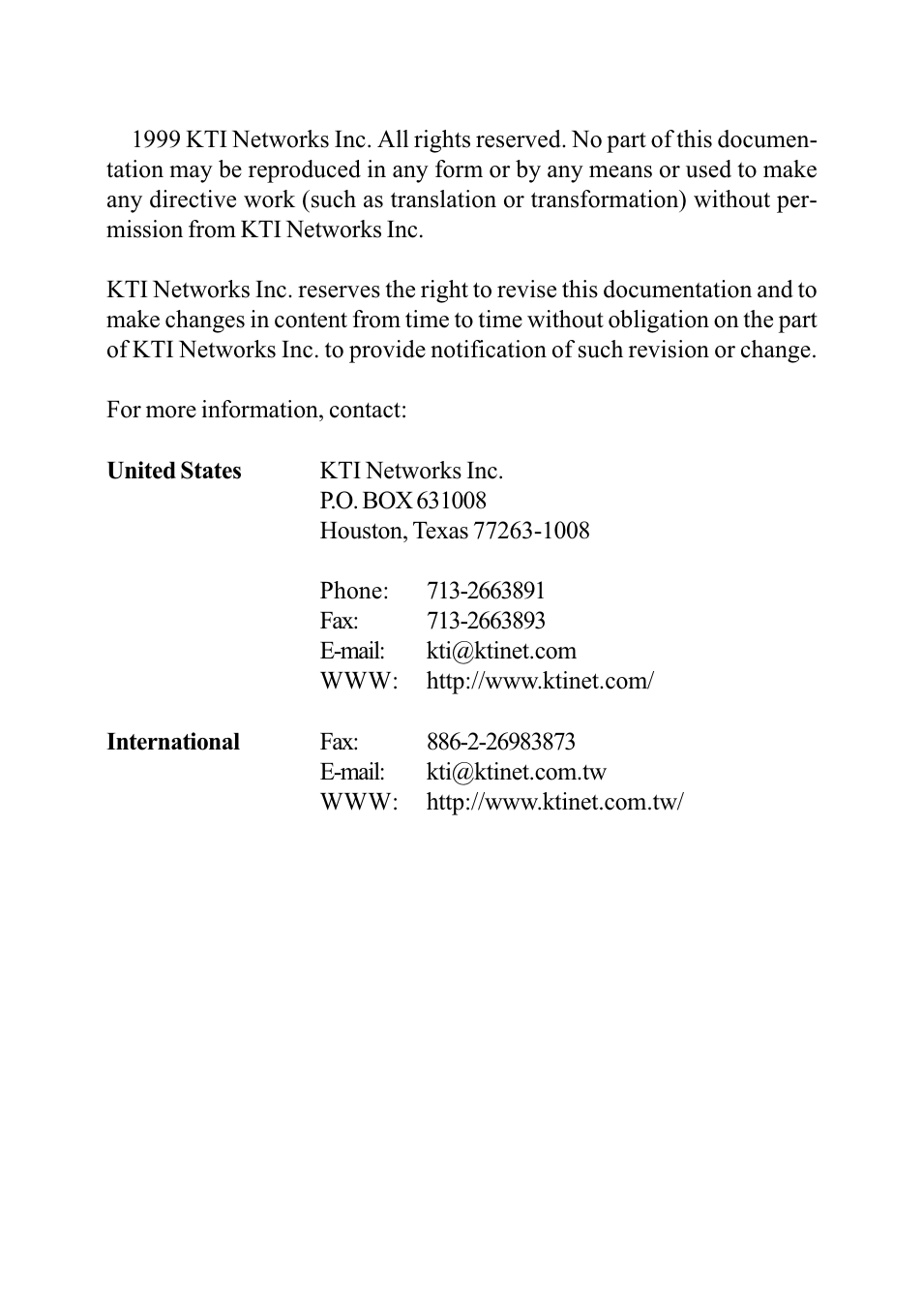 KTI Networks KS-115F Series User Manual | Page 2 / 15