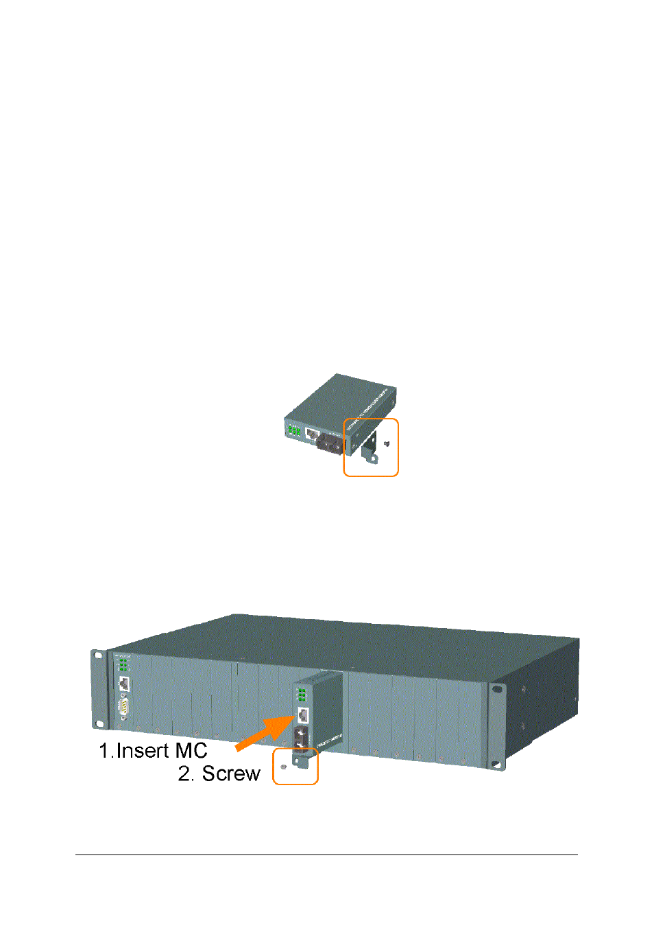 KTI Networks Modular Media Converter Center System KC-1300 User Manual | Page 20 / 63