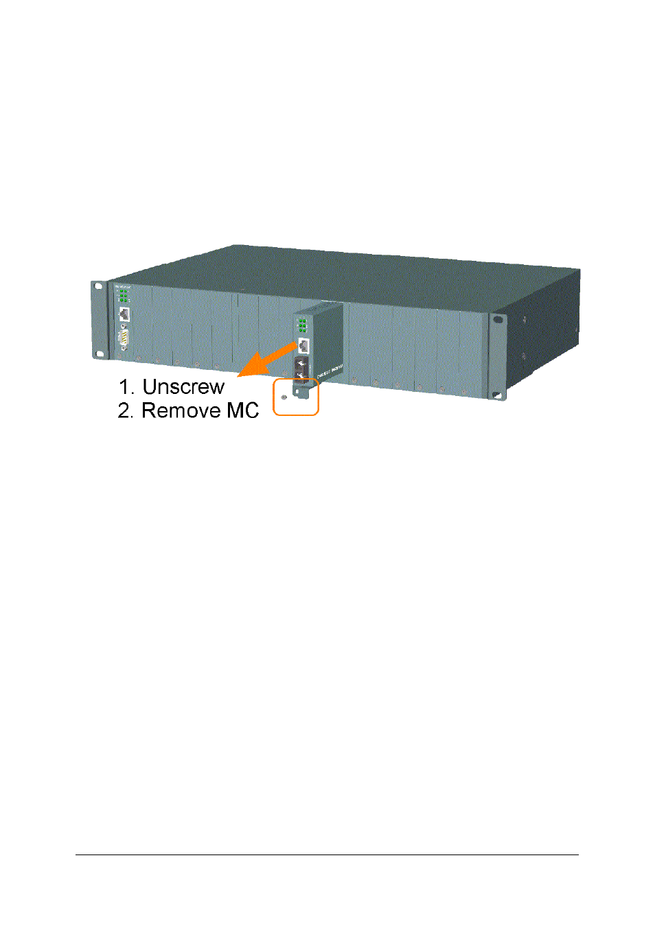 KTI Networks Modular Media Converter Center System KC-1300 User Manual | Page 21 / 63
