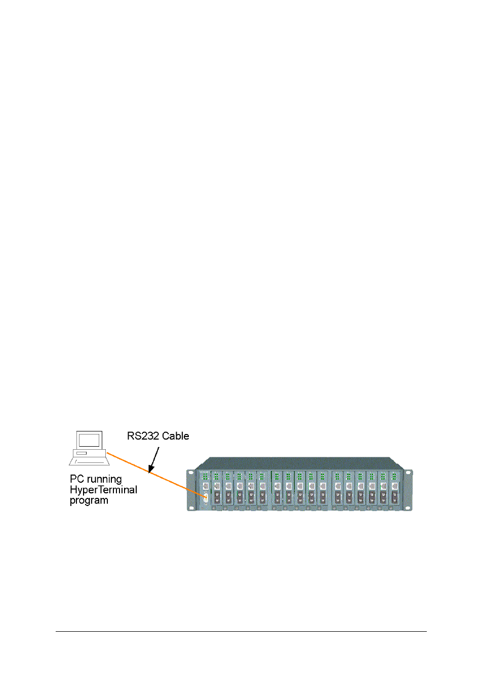 3 setup for out-of-band (console) management | KTI Networks Modular Media Converter Center System KC-1300 User Manual | Page 25 / 63