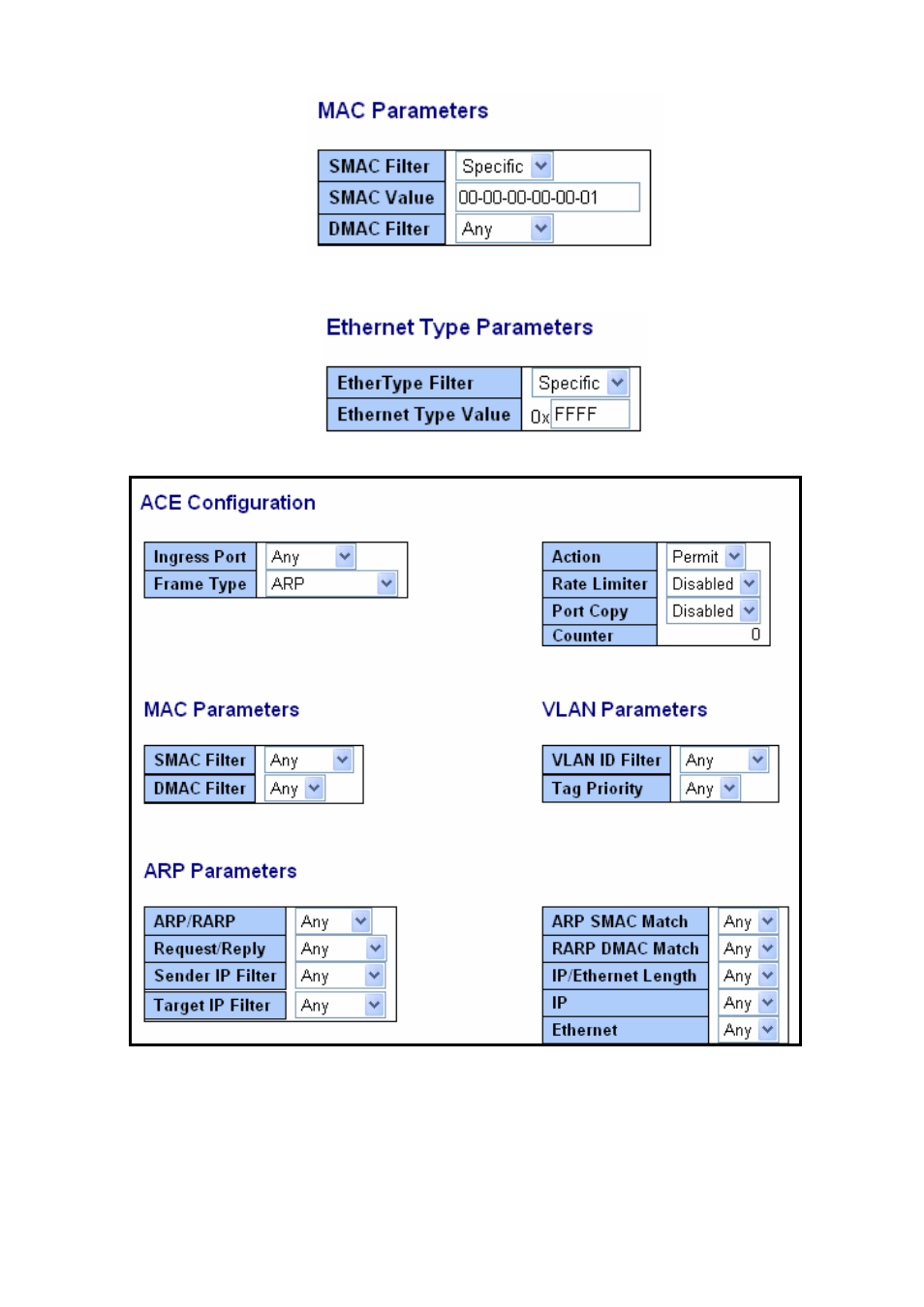 KTI Networks KGS-2416 User Manual | Page 118 / 318