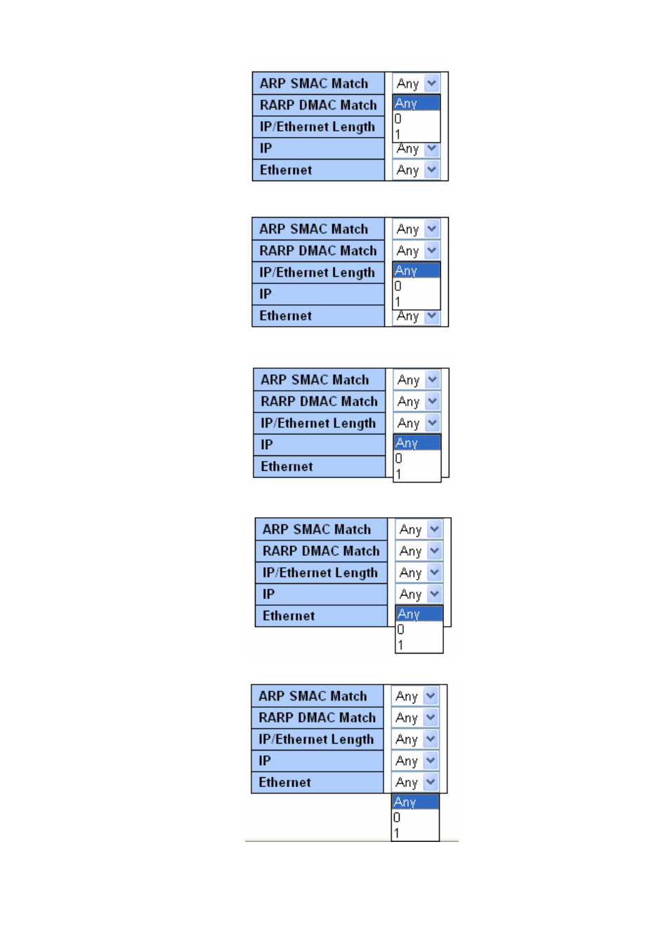KTI Networks KGS-2416 User Manual | Page 121 / 318