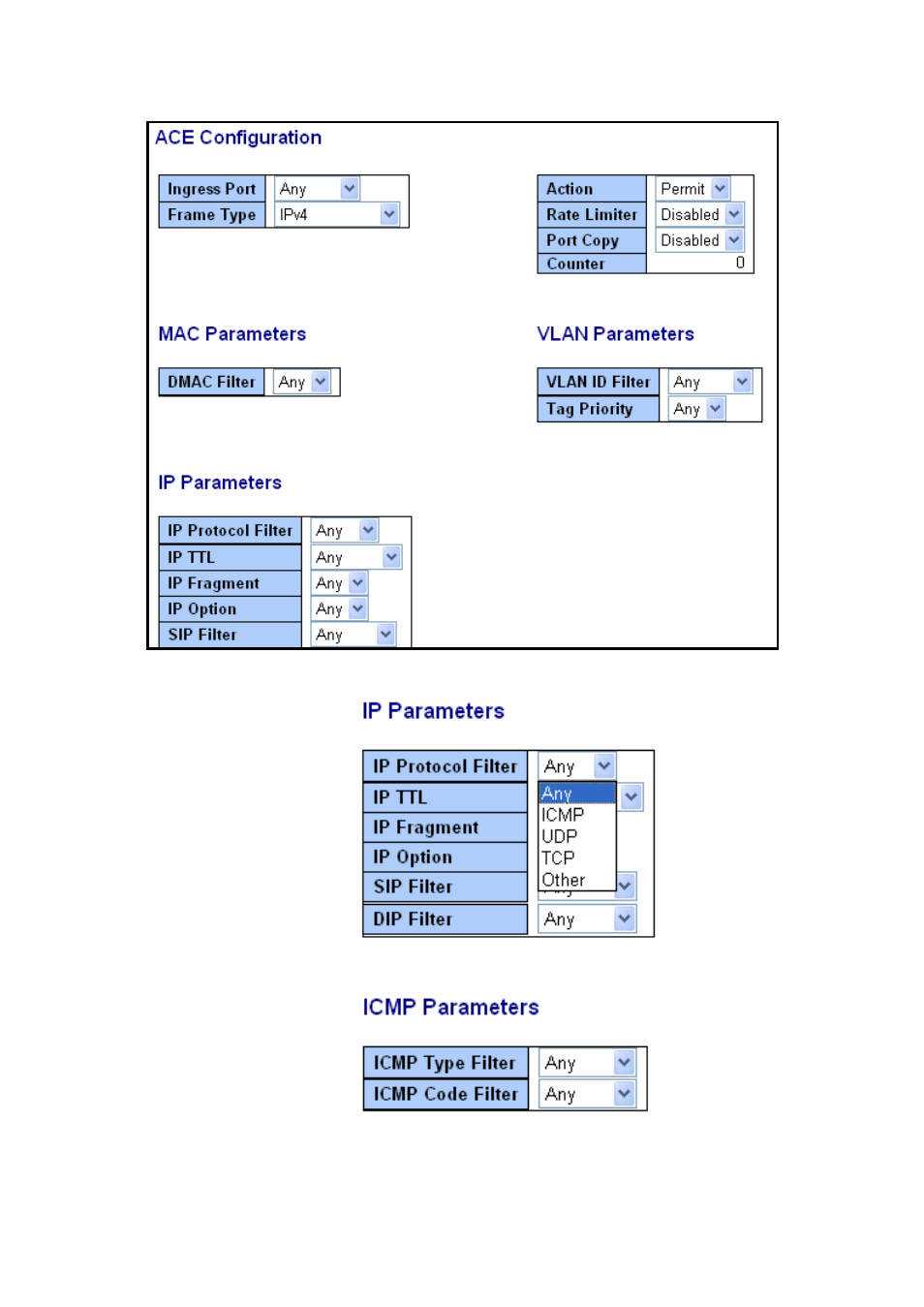KTI Networks KGS-2416 User Manual | Page 122 / 318