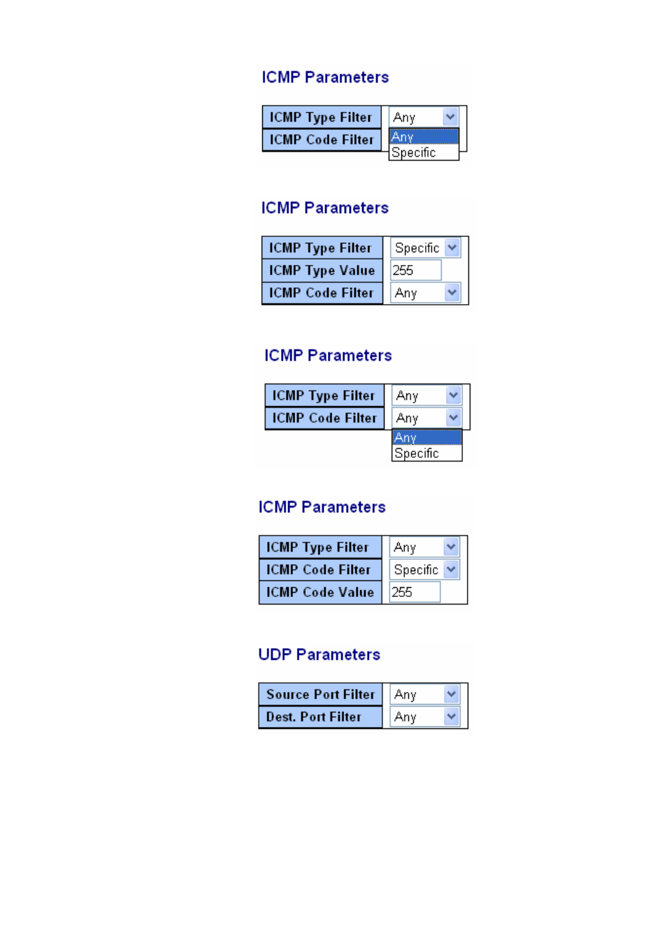 KTI Networks KGS-2416 User Manual | Page 123 / 318