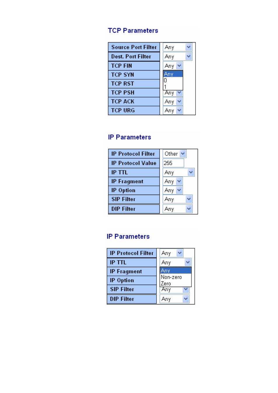 KTI Networks KGS-2416 User Manual | Page 127 / 318