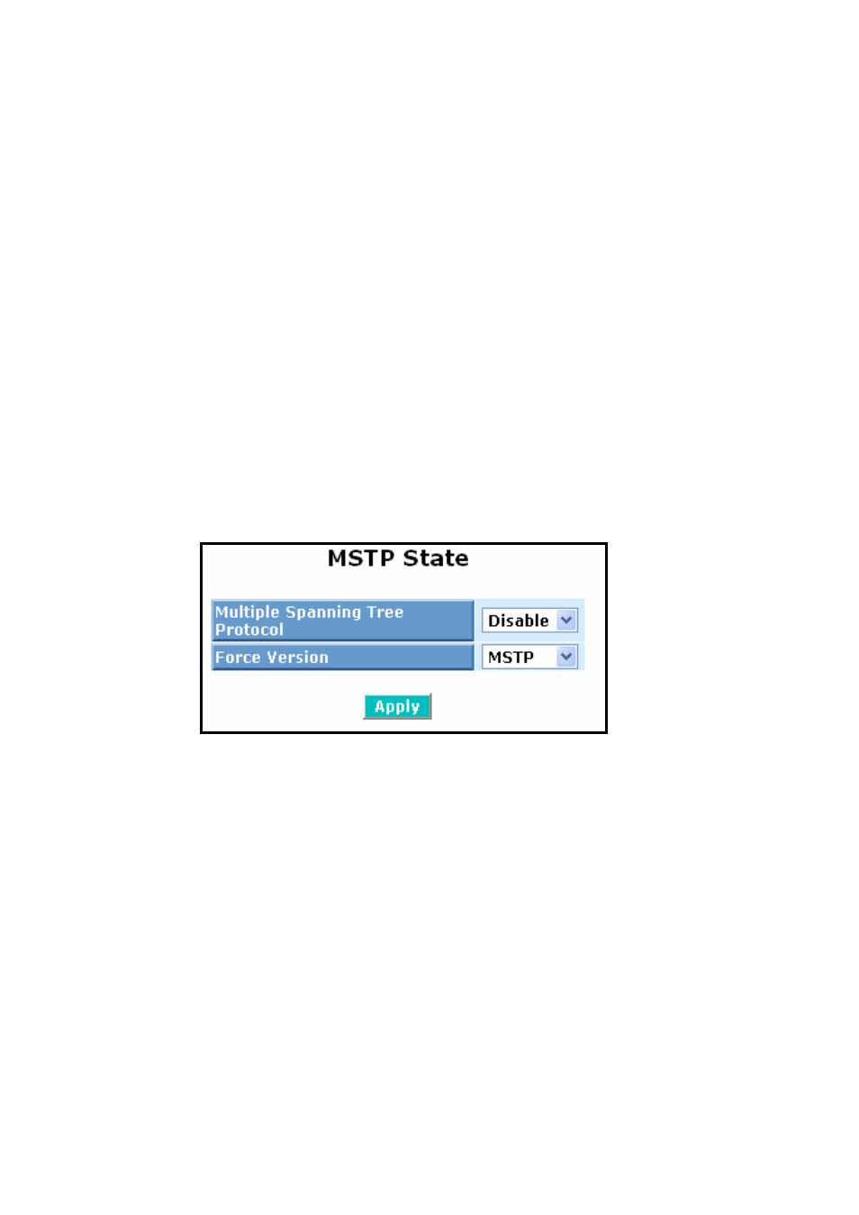 Mstp, 13-1 status | KTI Networks KGS-2416 User Manual | Page 181 / 318