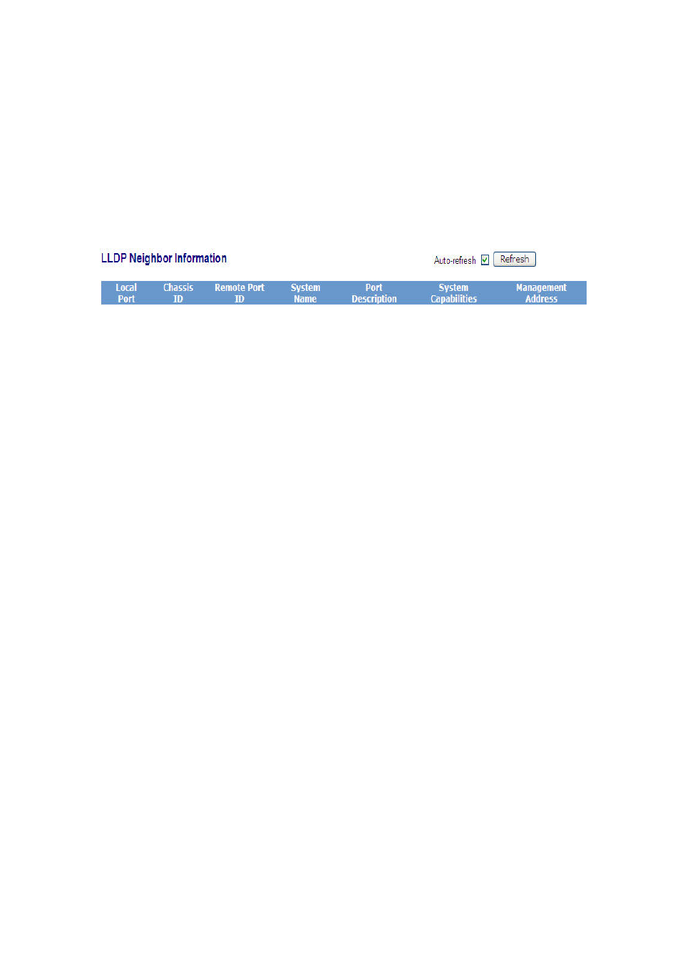 18-2 . lldp entry | KTI Networks KGS-2416 User Manual | Page 209 / 318