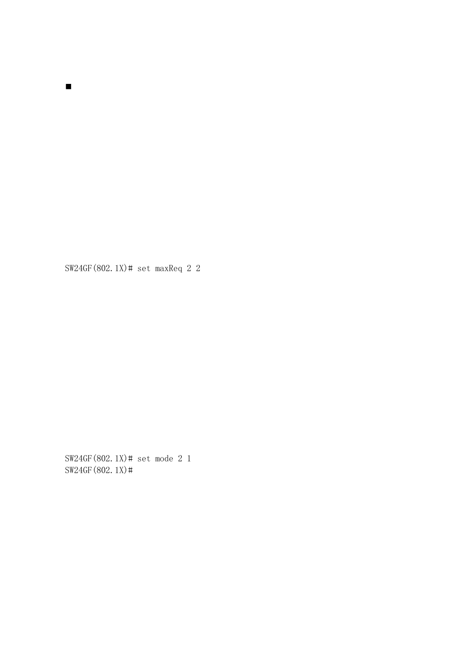 2-2. local commands of cli | KTI Networks KGS-2416 User Manual | Page 230 / 318