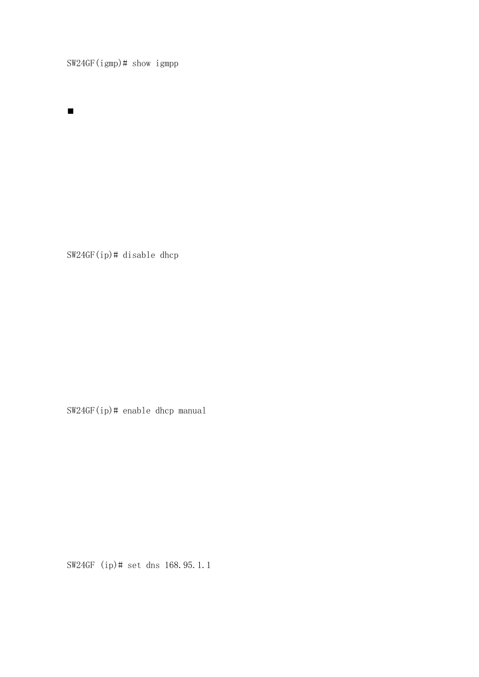 KTI Networks KGS-2416 User Manual | Page 254 / 318