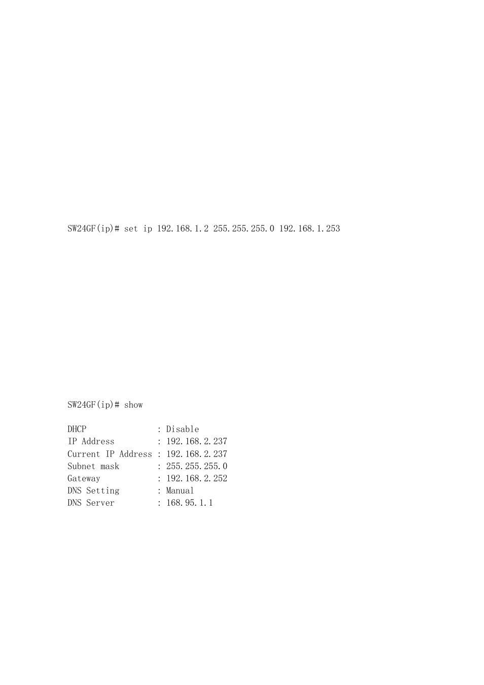 KTI Networks KGS-2416 User Manual | Page 255 / 318