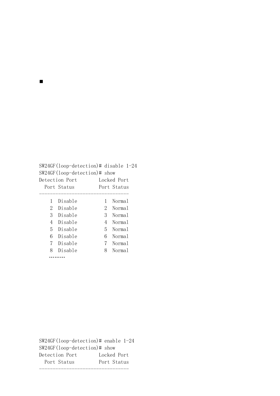 Loop-detection | KTI Networks KGS-2416 User Manual | Page 257 / 318