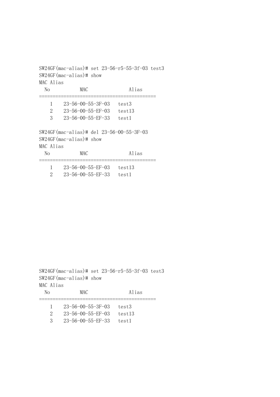 KTI Networks KGS-2416 User Manual | Page 260 / 318