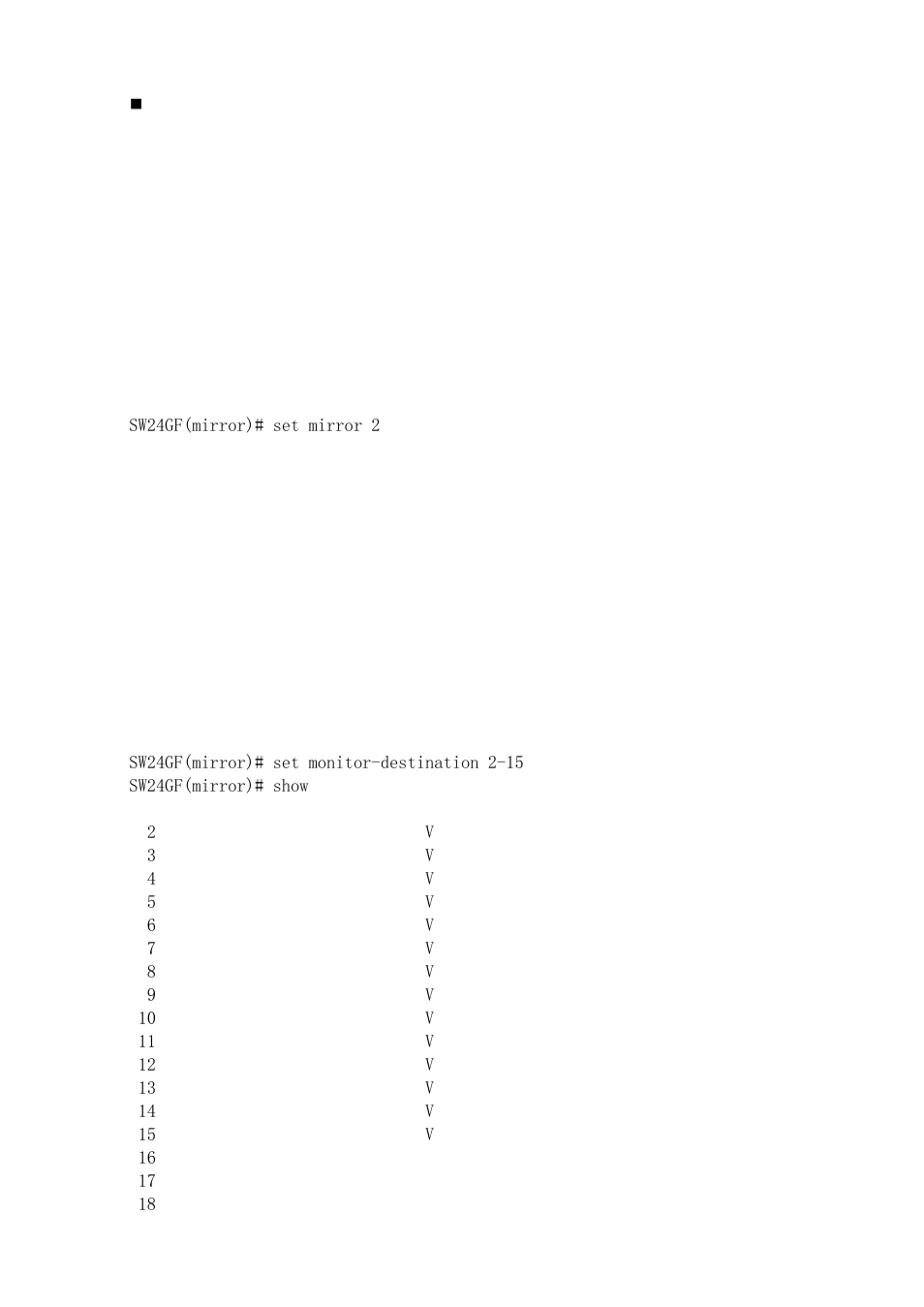 Mirror | KTI Networks KGS-2416 User Manual | Page 267 / 318