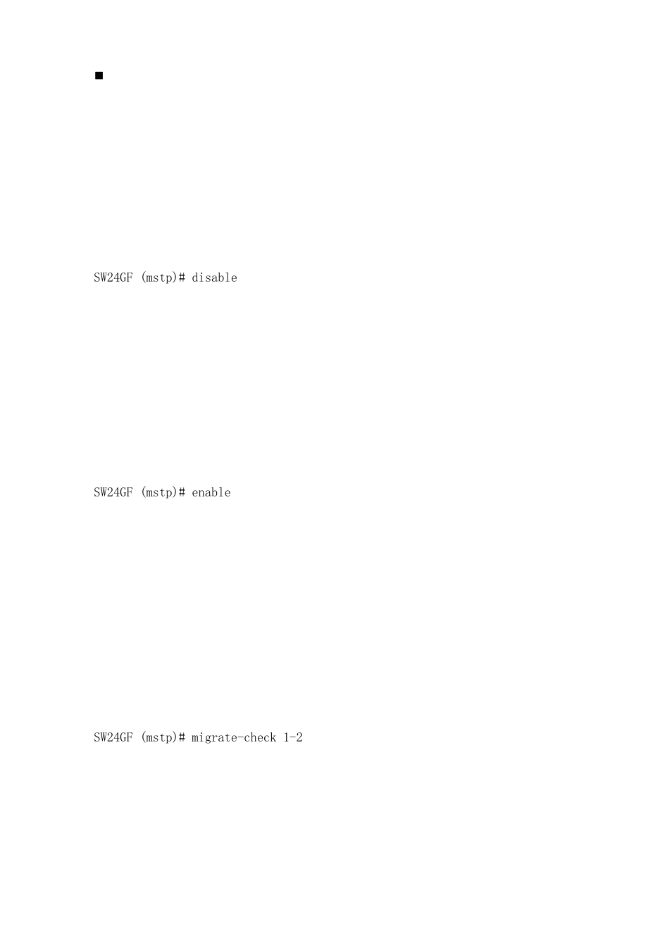 Mstp | KTI Networks KGS-2416 User Manual | Page 270 / 318