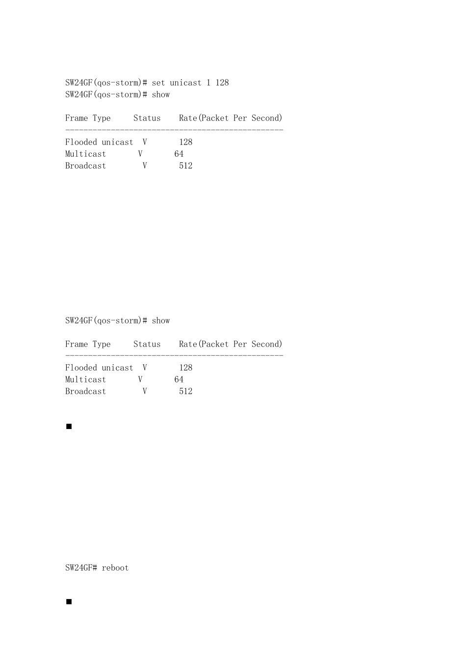 Reboot, Snmp | KTI Networks KGS-2416 User Manual | Page 293 / 318