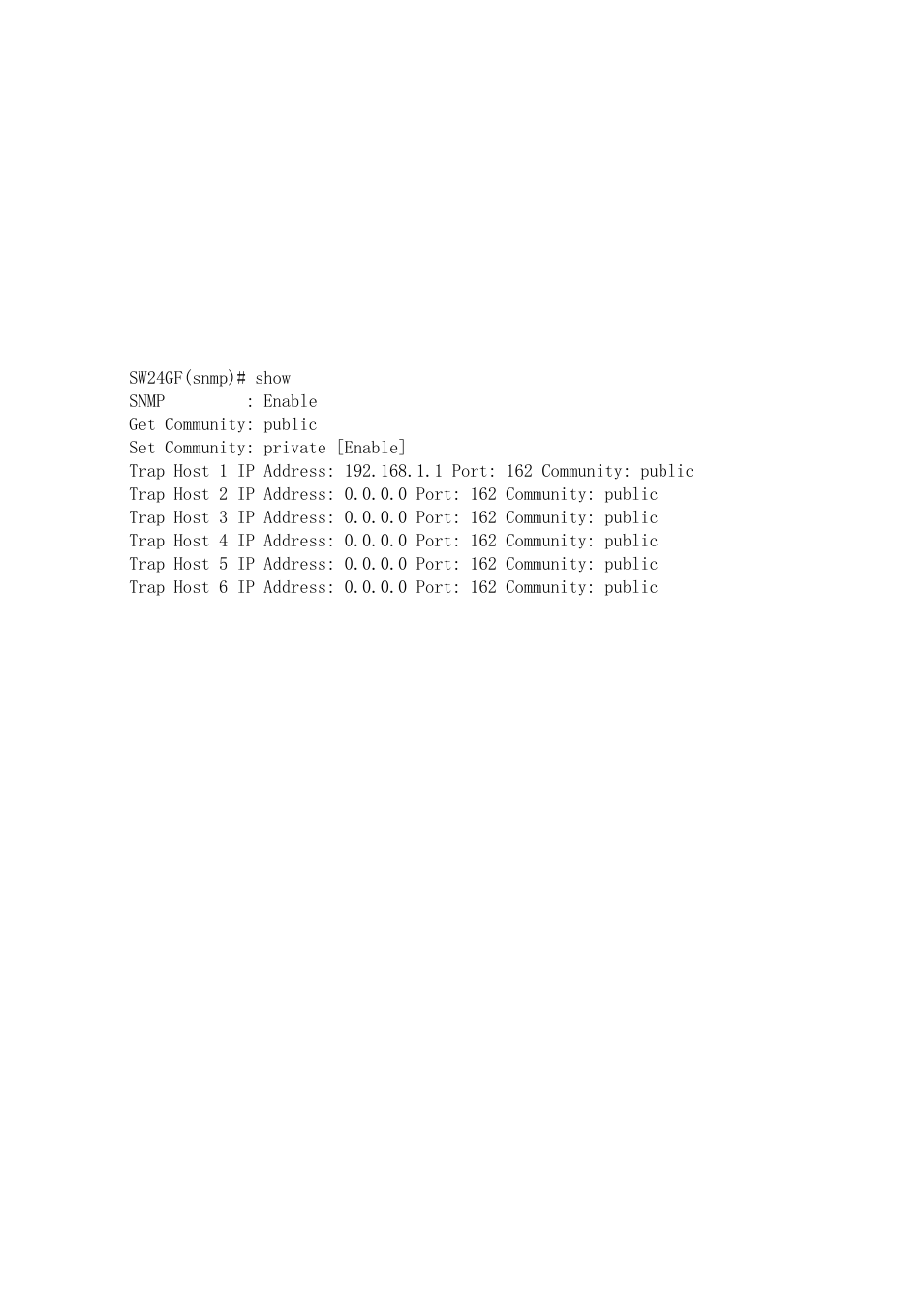 KTI Networks KGS-2416 User Manual | Page 295 / 318