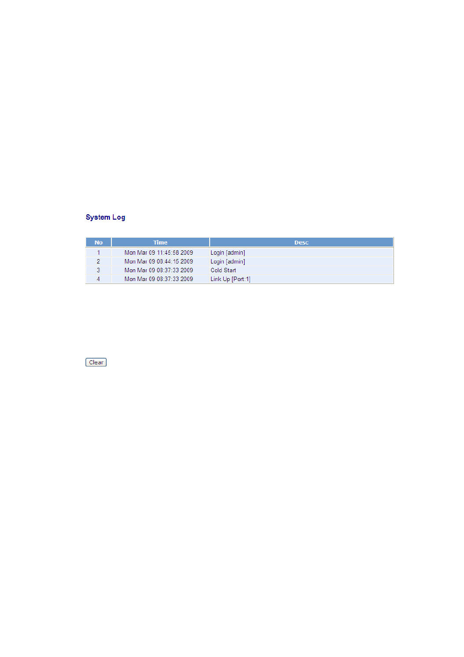 1-7. system log | KTI Networks KGS-2416 User Manual | Page 51 / 318