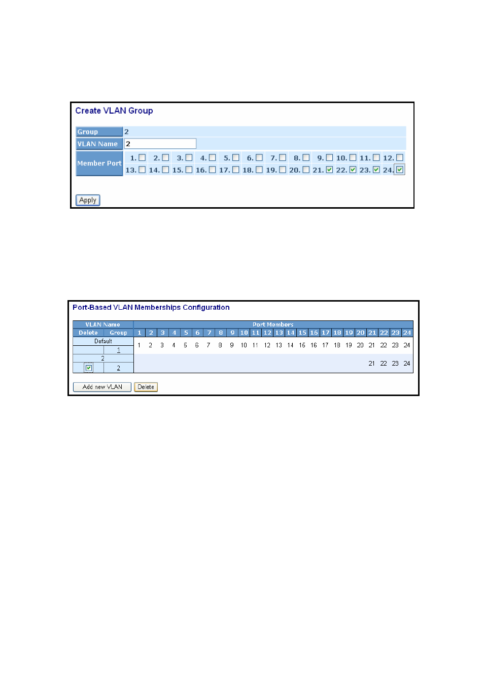 KTI Networks KGS-2416 User Manual | Page 72 / 318