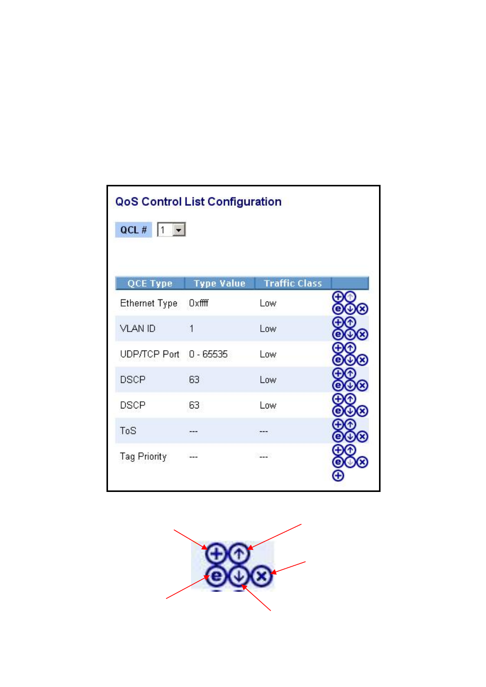 6-2. qos control list | KTI Networks KGS-2416 User Manual | Page 91 / 318