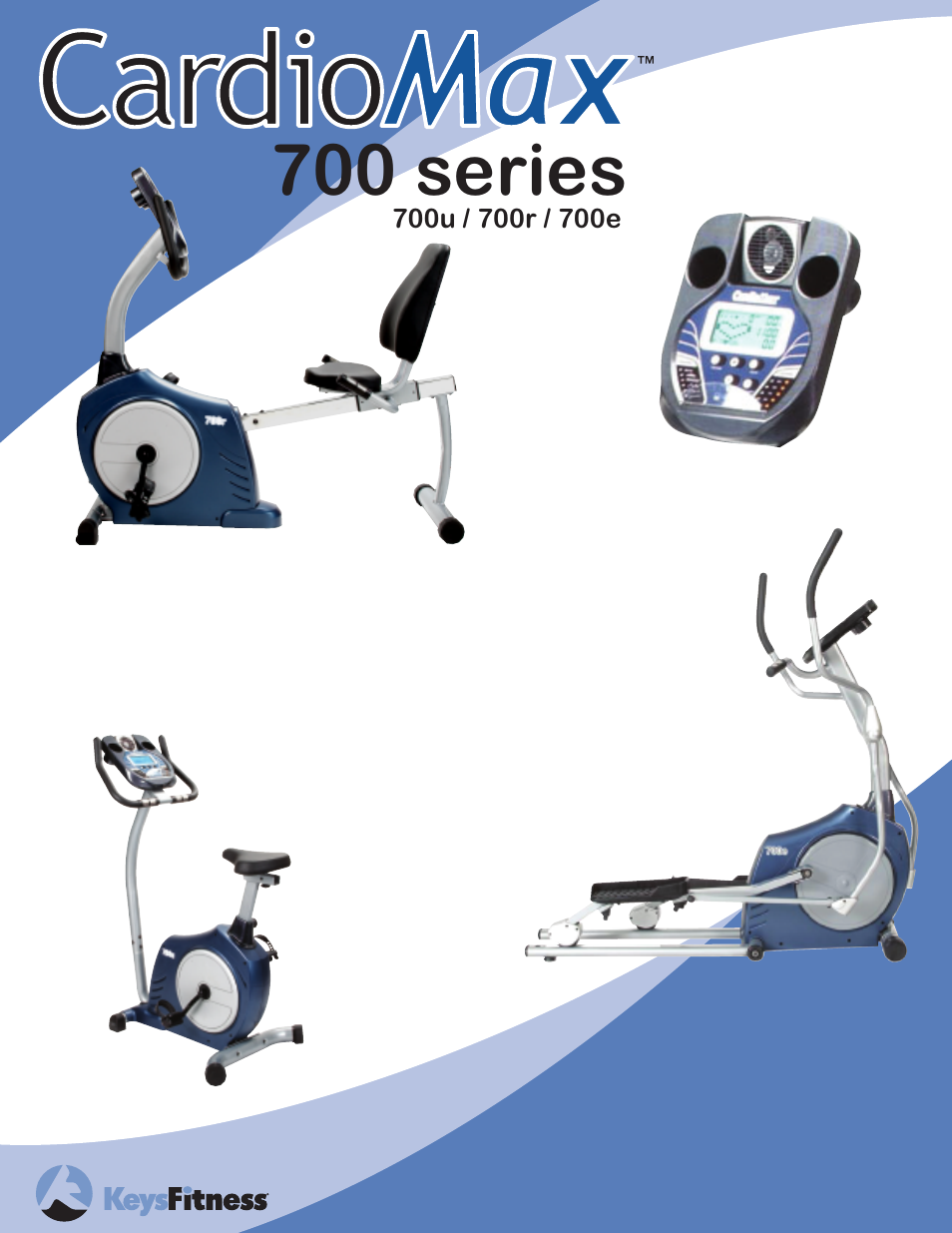 Keys Fitness CardioMax 700r User Manual | 1 page