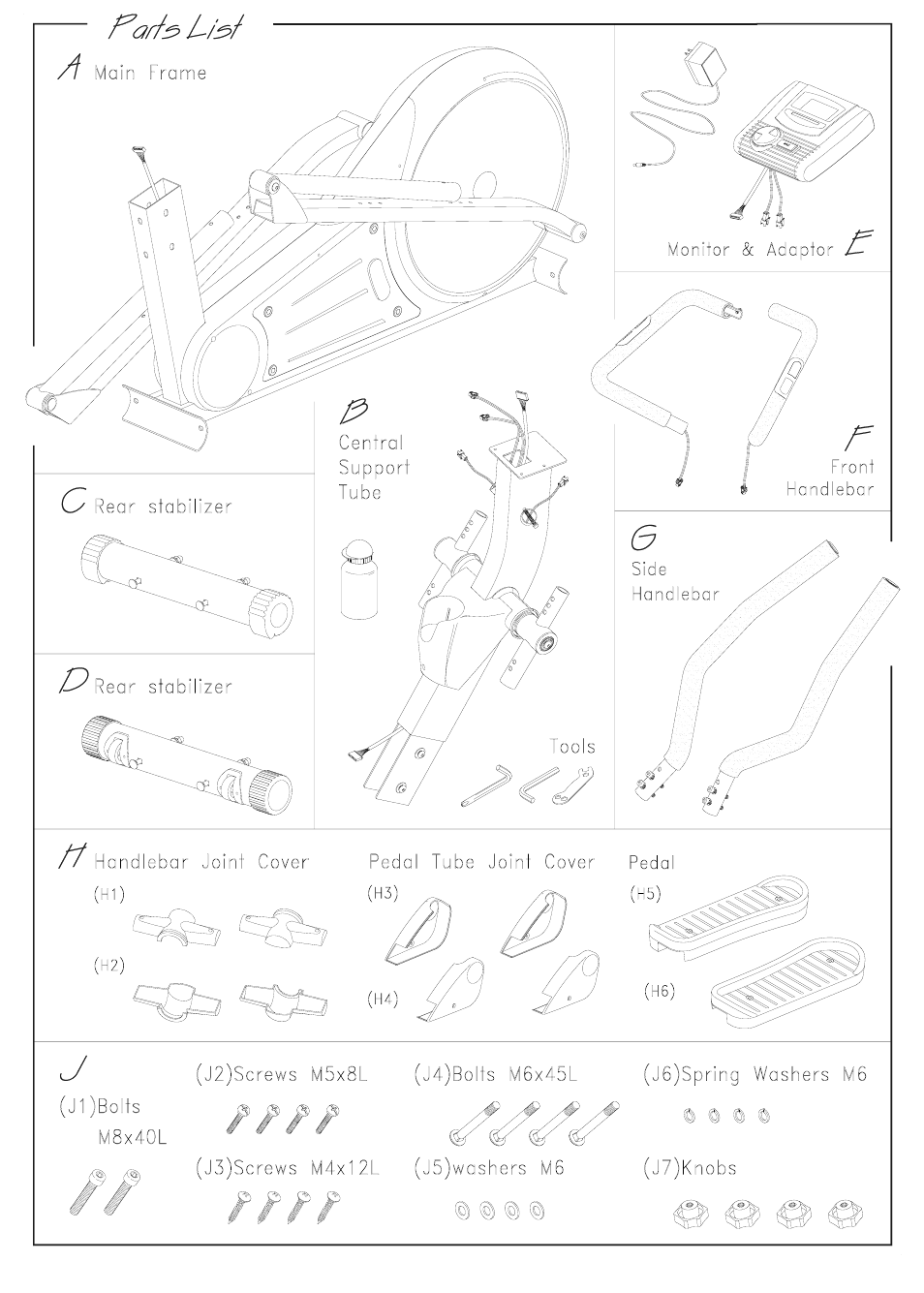 Keys Fitness CardioMax CM708EL User Manual | Page 4 / 20