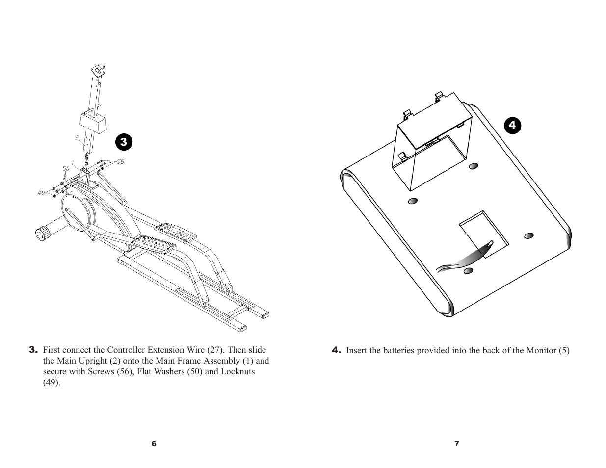 Keys Fitness ET920D User Manual | Page 5 / 12