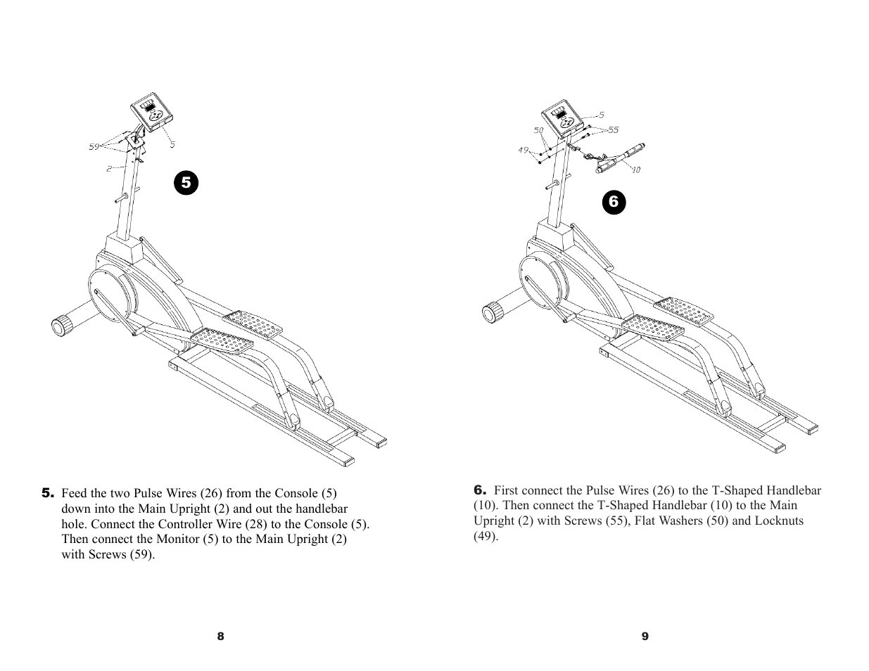 Keys Fitness ET920D User Manual | Page 6 / 12