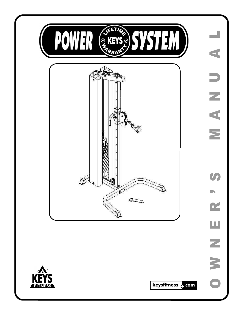 Keys Fitness KPS-SCC User Manual | 12 pages