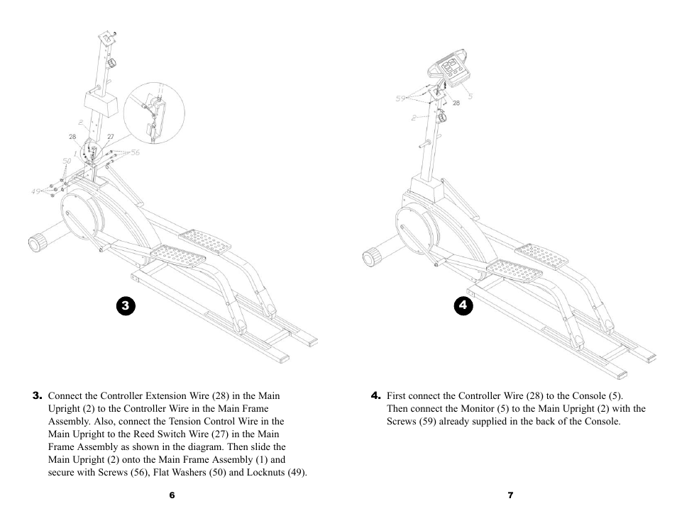 Keys Fitness ET835D User Manual | Page 5 / 12