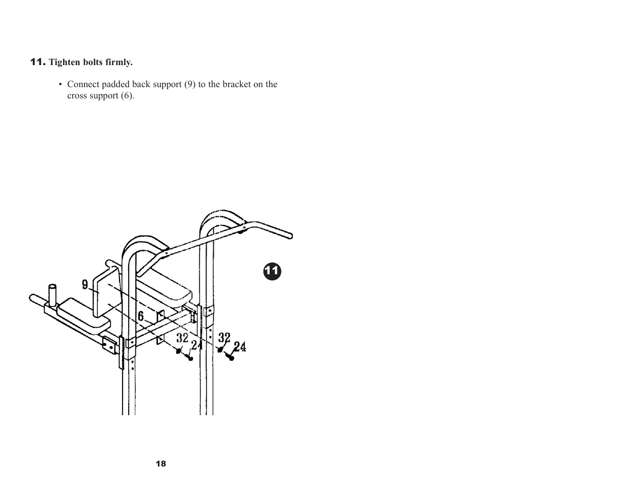 Keys Fitness Power Tower ST-PT Series User Manual | Page 11 / 11