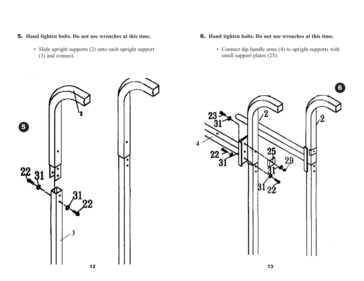 Keys Fitness Power Tower ST-PT Series User Manual | Page 8 / 11