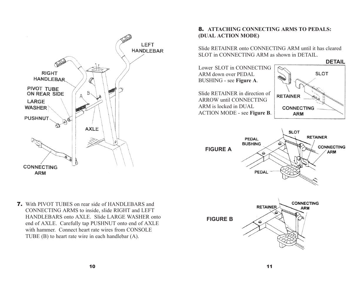 Keys Fitness Dual Action Bike CardioMax 535 User Manual | Page 7 / 12