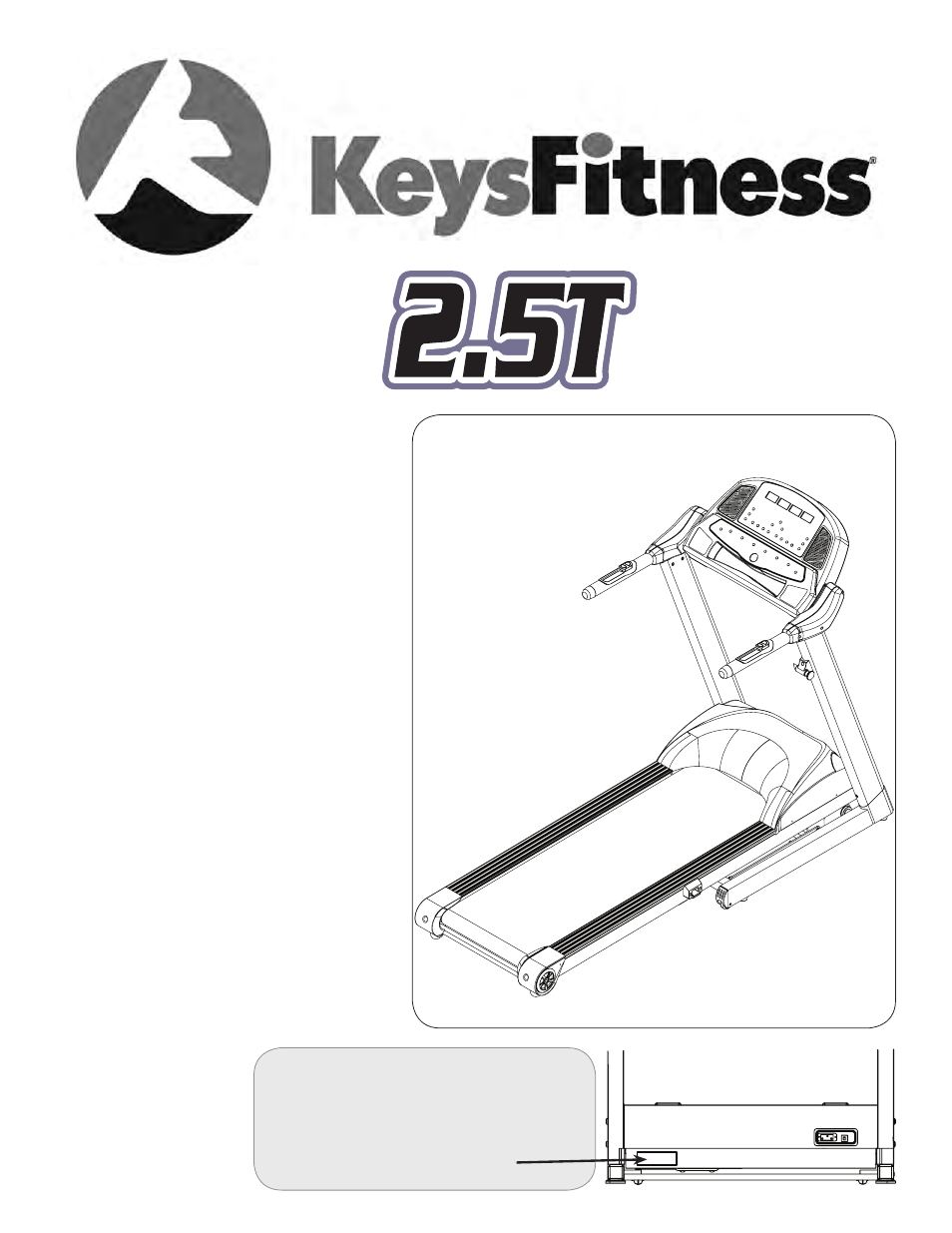 Keys Fitness KF-2-5T User Manual | 36 pages