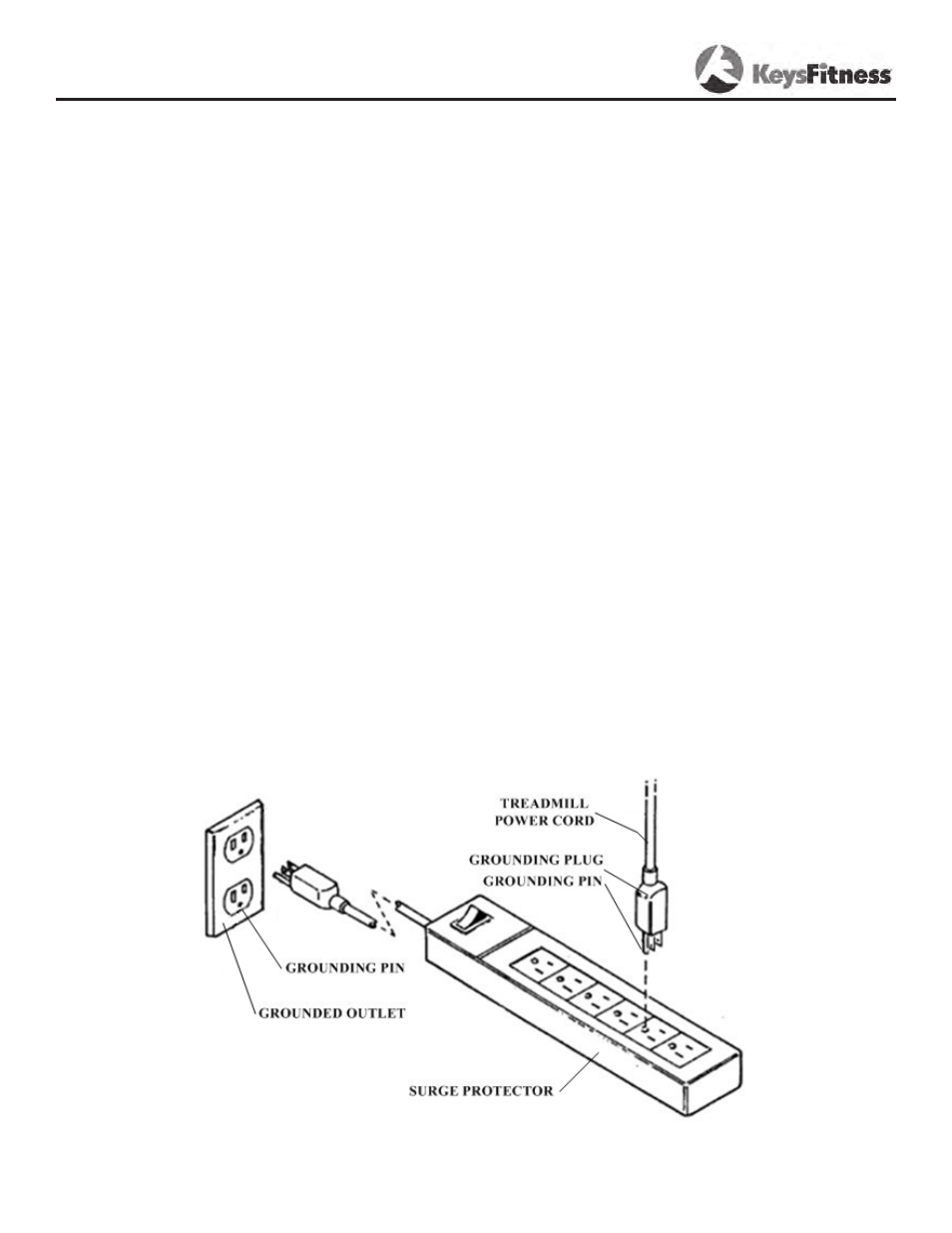 Power requirements | Keys Fitness KF-2-5T User Manual | Page 11 / 36