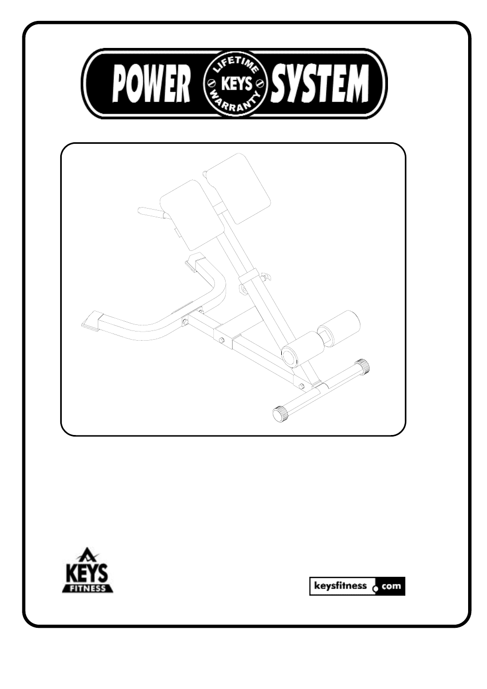 Keys Fitness KPS-45 User Manual | 12 pages