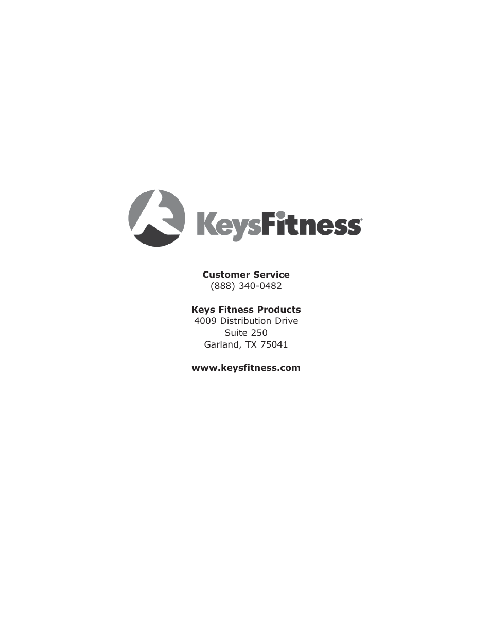 Keys Fitness Treadmill TRI-ENDURANCE User Manual | Page 29 / 29
