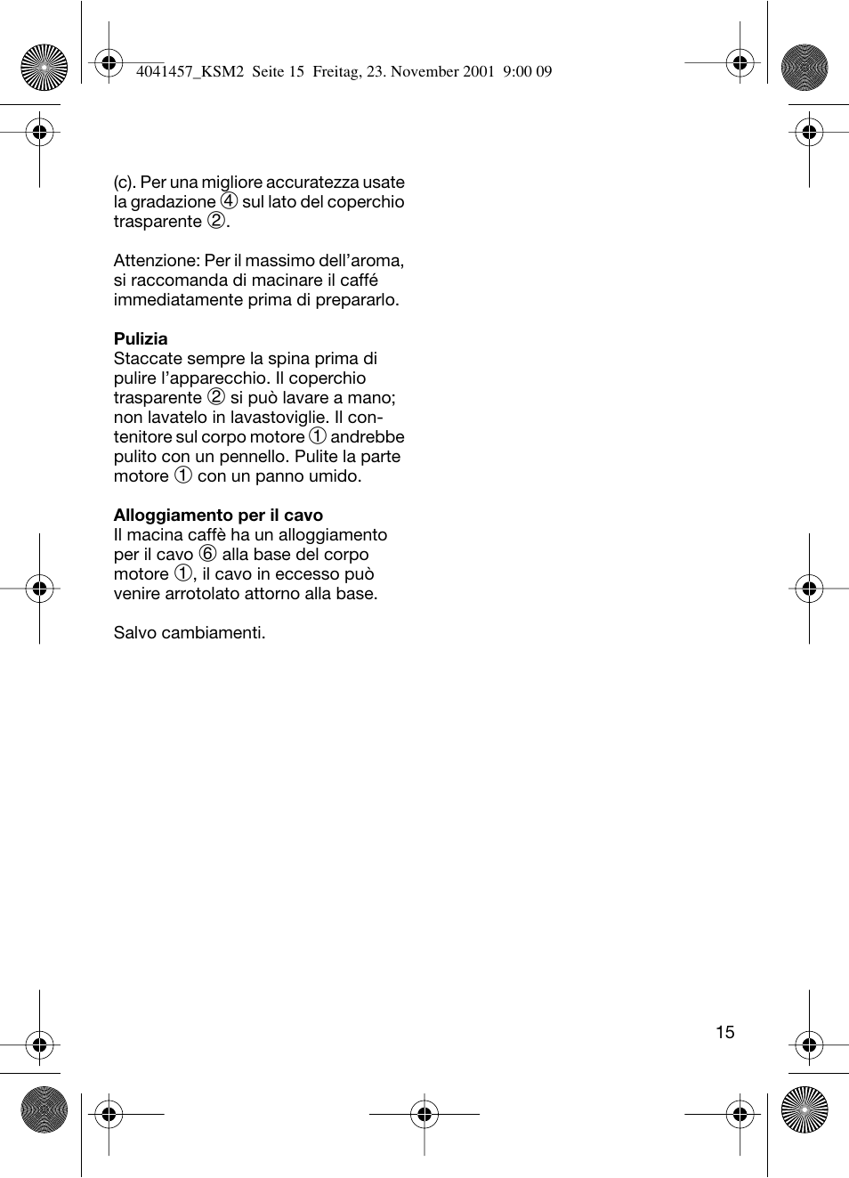 Braun KSM 2 User Manual | Page 15 / 46