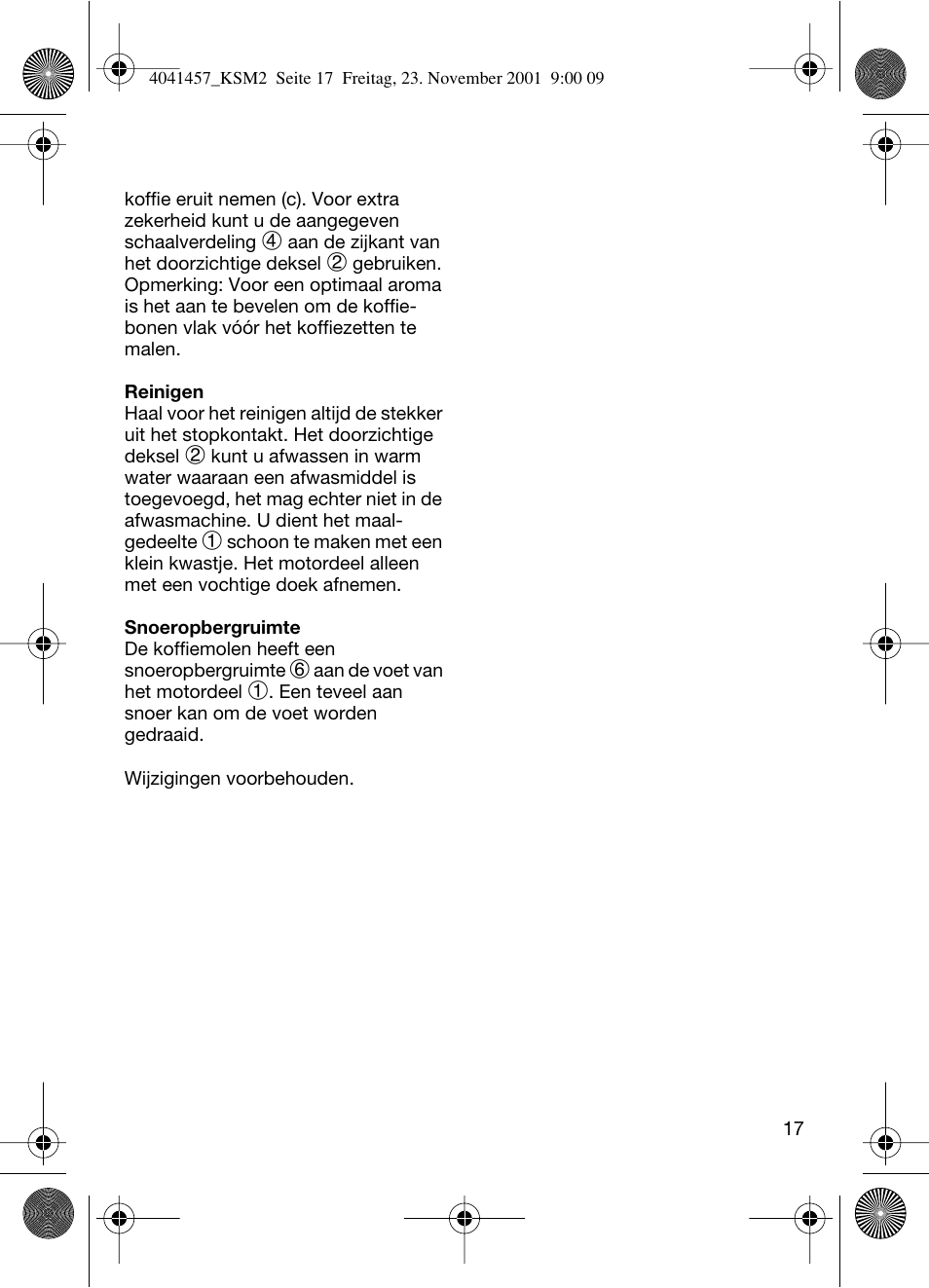 Braun KSM 2 User Manual | Page 17 / 46