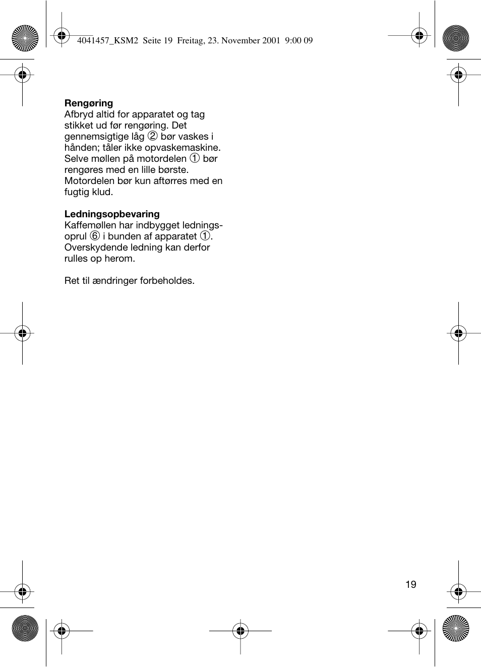 Braun KSM 2 User Manual | Page 19 / 46