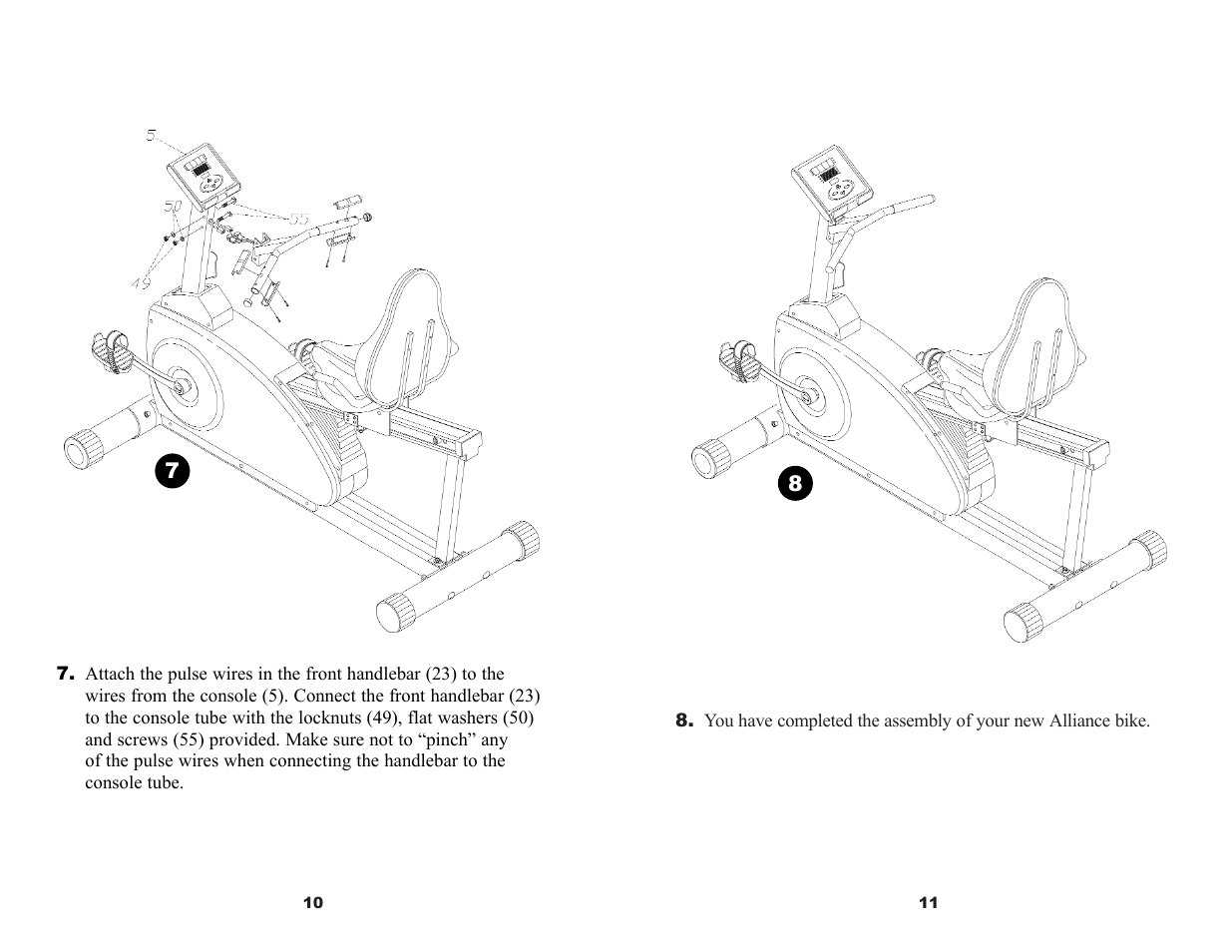 Keys Fitness 920R User Manual | Page 7 / 12