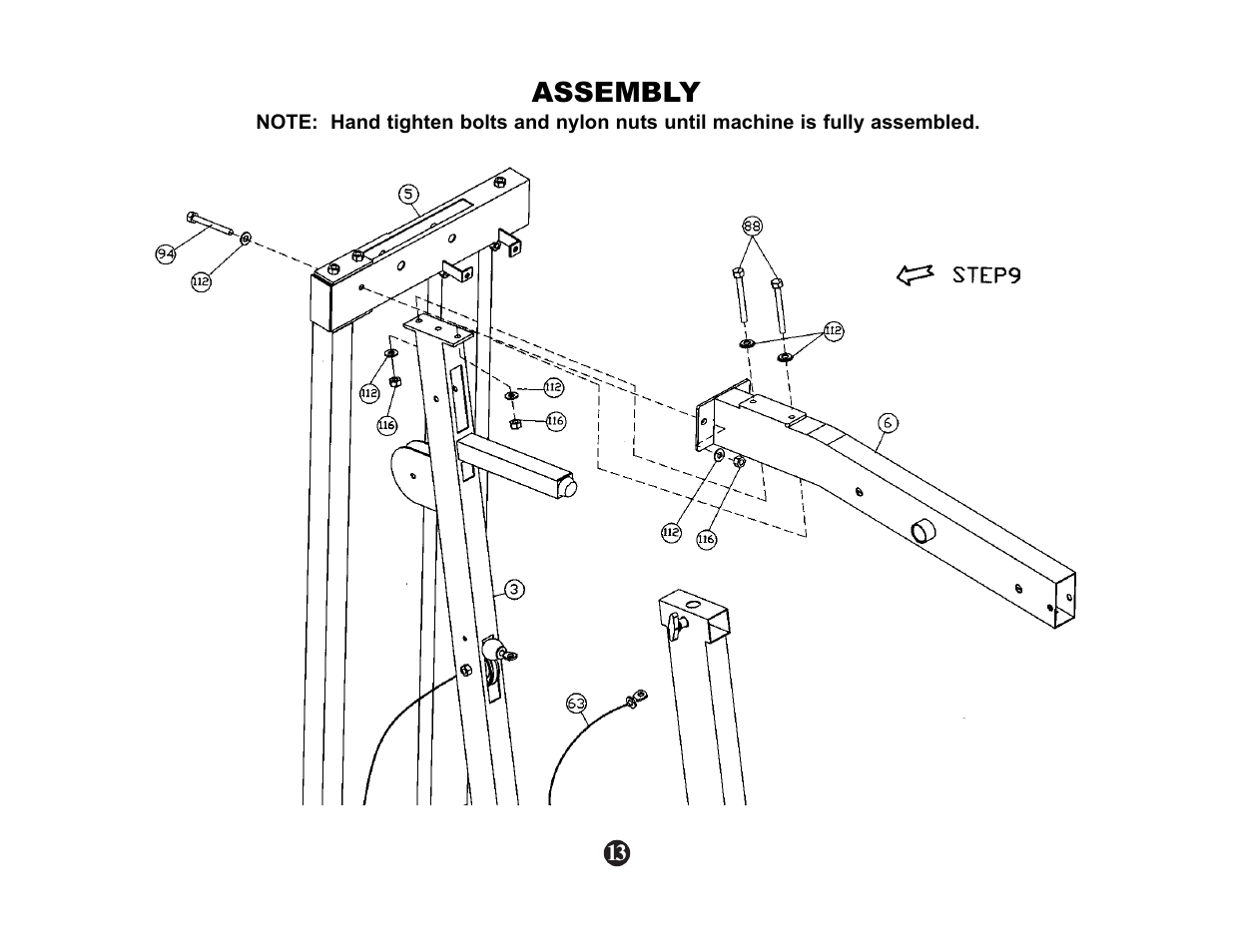 Keys Fitness Strength trainer ST-1000 User Manual | Page 15 / 32