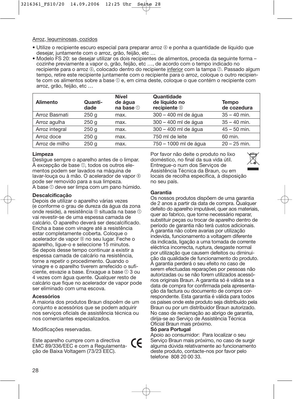 Braun FS10 User Manual | Page 28 / 90