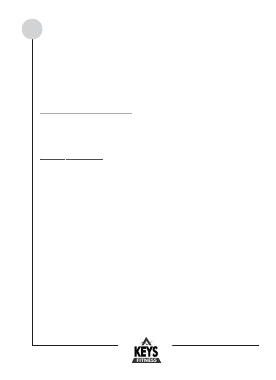 Error messages, 17 treadmill error messages | Keys Fitness DVC120 User Manual | Page 17 / 20