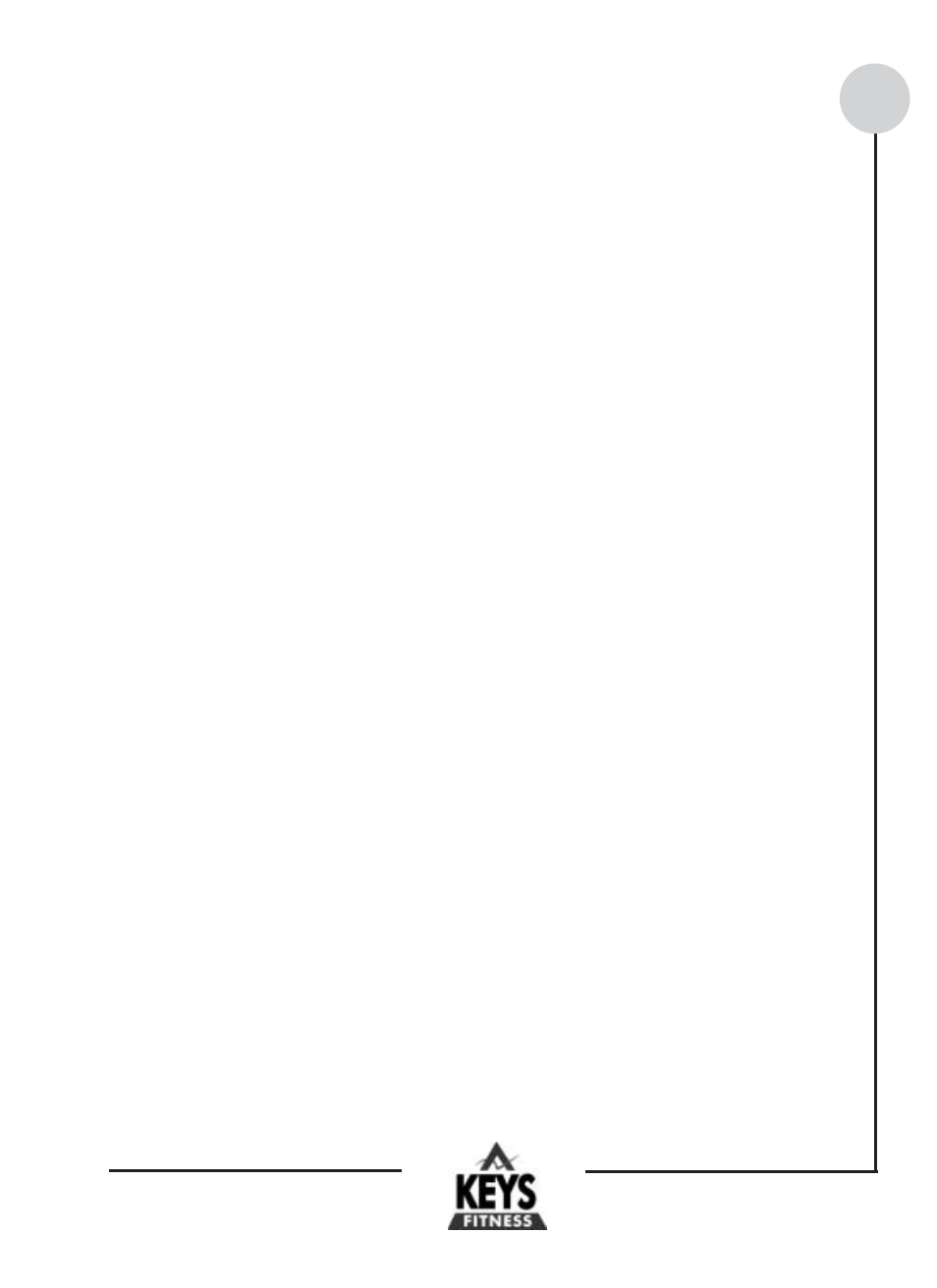 Calibration sequence | Keys Fitness DVC120 User Manual | Page 18 / 20